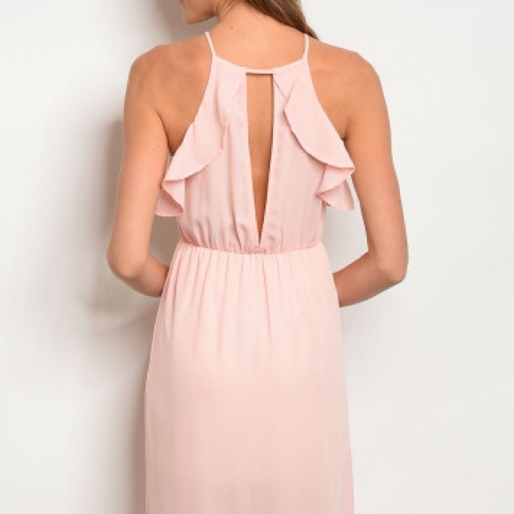 HOT SALES ❗️Gorgeous Sleeveless Peach Maxi - Picture 6 of 6